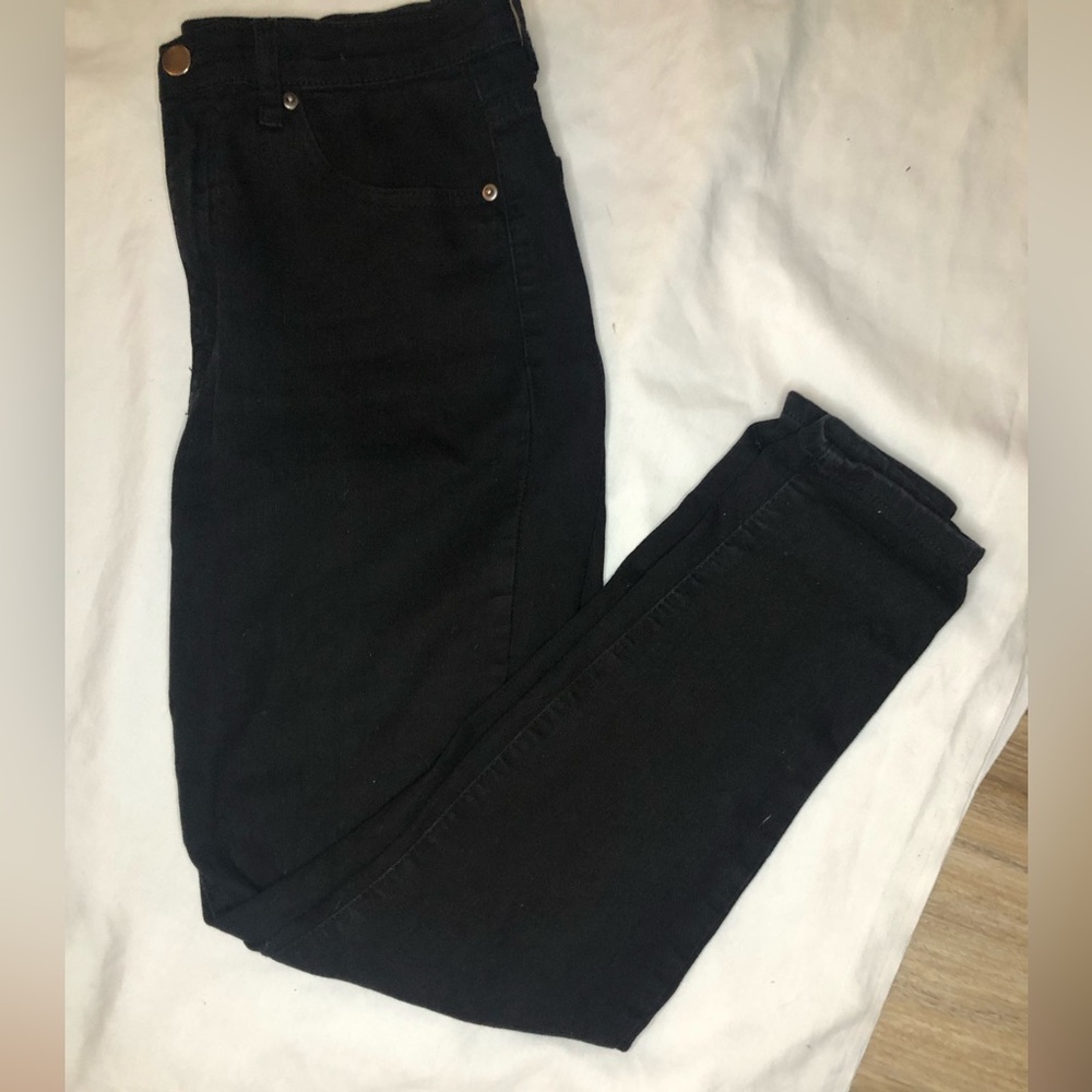Forever 21 Black Skinny Jeans, Size 29